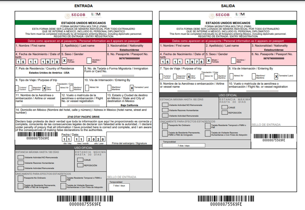 Learn About Your Mexico Visitors Permit, FMM