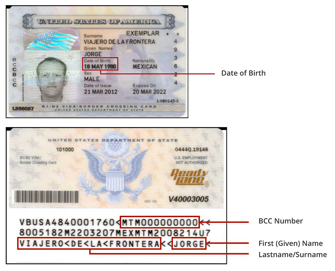 What is the Border Crossing Card (BCC) 